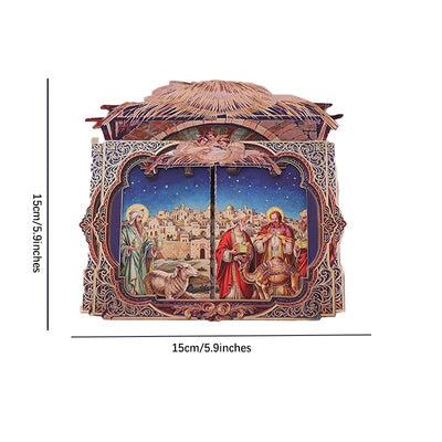 Christmas Jesus Ornament Greeting Card