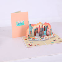 New York City Architecture Pop Up Card