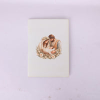 Flower Nativity Greeting Card