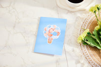 Hot Air Balloon Bear 3D Pop Up Card For Him