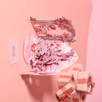Valentine's Day Double Door Pop Up Card