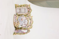 Yellow Green Spring Garden Double Door 3D Pop Up Card
