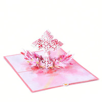 Easter Cross Flip Pop Up Card