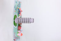 Leaning Tower Of Pisa 3D Pop Up Card