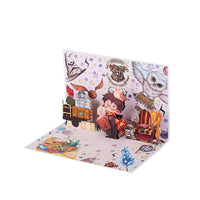 Dark Green Clown Flip Pop Up Card