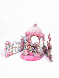 Leprechaun Garden Afternoon Tea 3D Pop Up Card
