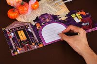 Halloween Cat Double Door Card