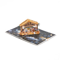Nativity Watercolor Greeting Card