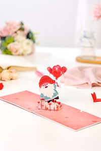 Heart Gnome 3D Pop Up Card