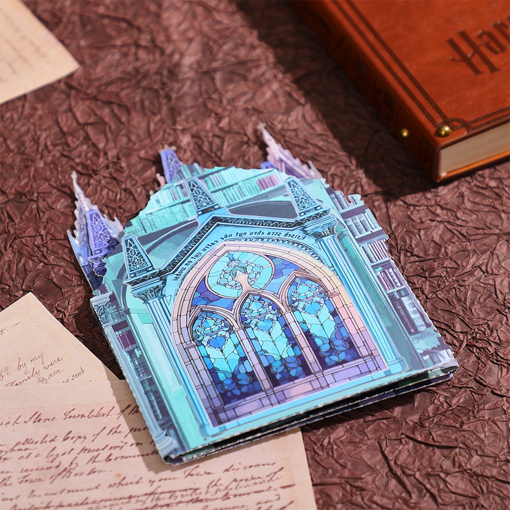 Magic Castle Academy 3D Pop Up Card