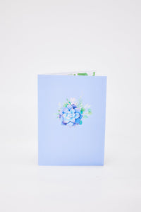 Succulent Flower Pot 3D Pop Up Card