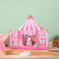 Christmas Circus Tent 3D Pop Up Card