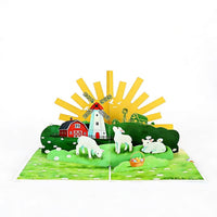 Easter Lamb Flip Pop Up Card