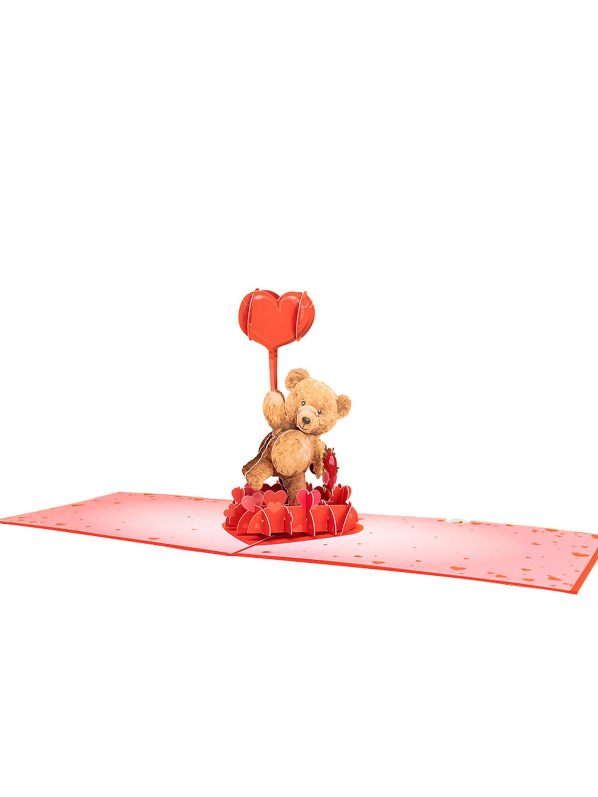 Heart Bear 3D Pop Up Card