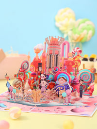 Dreamland Flip Pop Up Card