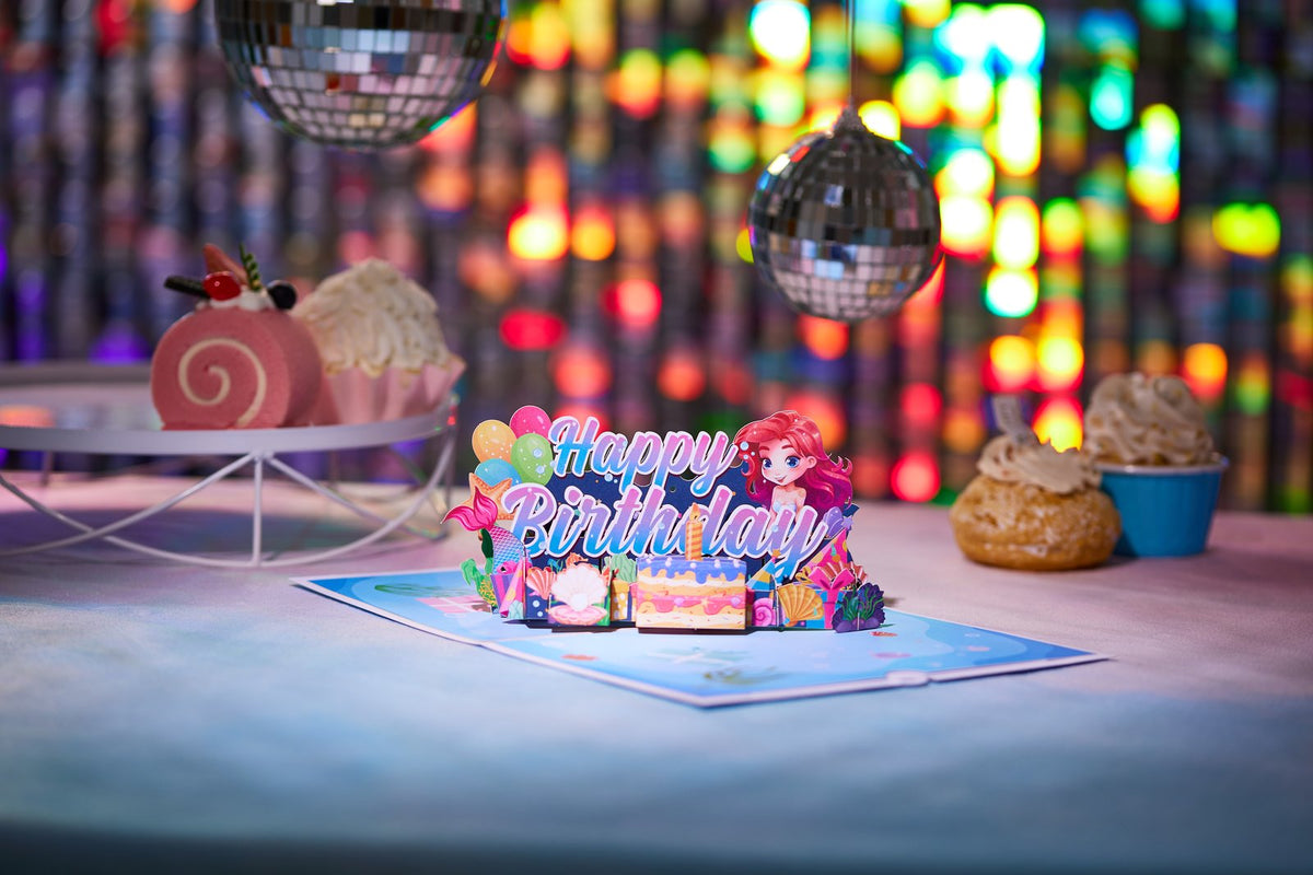 Mermaid Birthday Greeting Card