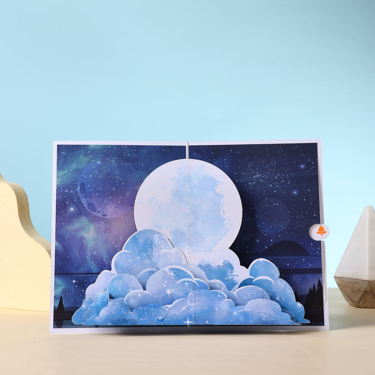 Moon Viewing 3D Pop Up Card