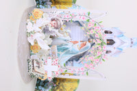 Church Nun Double Door Pop Up Card