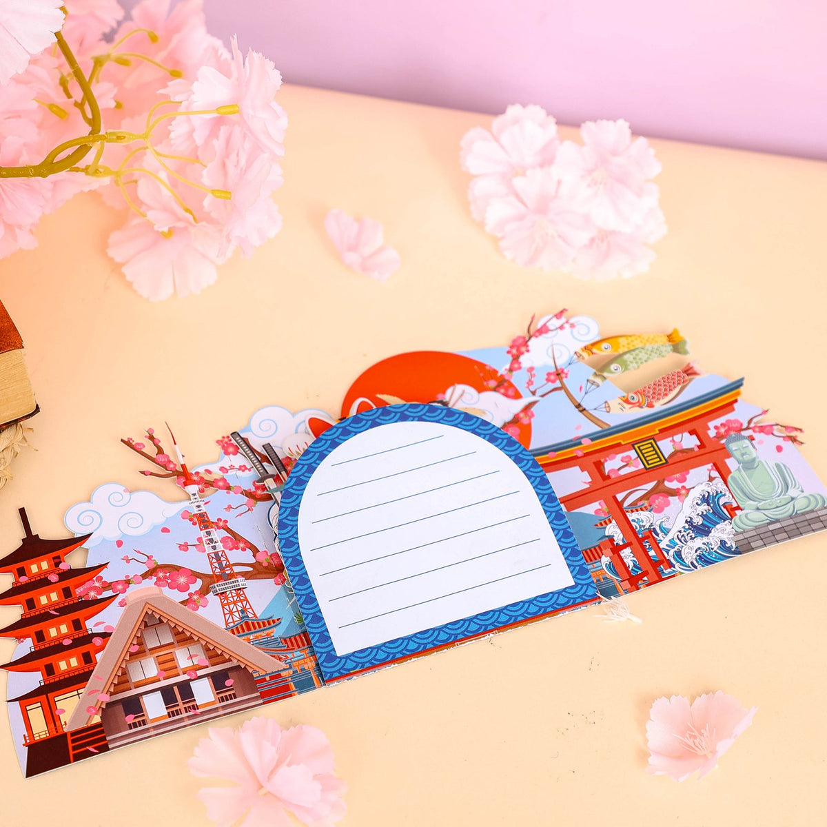 Japan City 3D Pop Up Card