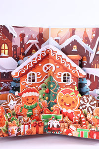 Gingerbread Man Greeting Card
