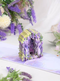 Wisteria Window Greeting Card