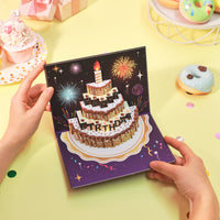 Fireworks LED Lights & Music Birthday Greeting Card