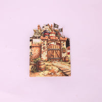 Pirate Theme Double Door Pop Up Card