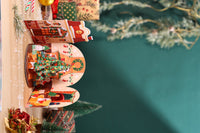 Cat Christmas Tree Double Door 3D Pop Up Card