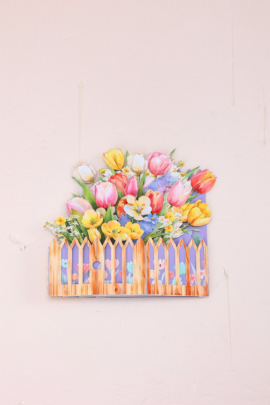 Heart Tulip Greeting Card