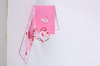 Cupid Kitten 3D Pop Up Card