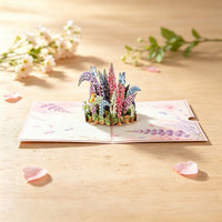 Ice Flower Flowering Shrubs Greeting Card