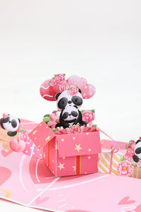 Panda Mother's Day Greeting Card