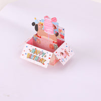 Dog Birthday Box Card