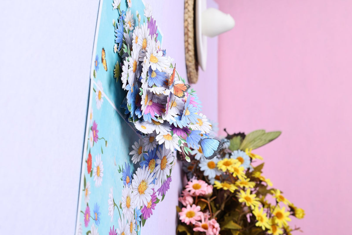 Daisy 3D Pop Up Card
