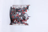 Black Rose Double Door Pop Up Card