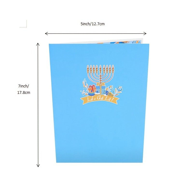 Hanukkah 3D Pop Up Card