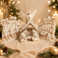 Relief Nativity Greeting Card