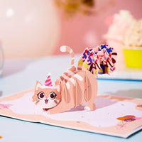 Cat Compliment Birthday Greeting Card