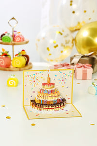 Cake 3D Pop Up Card
