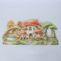 Light Green Forest Double Door Card