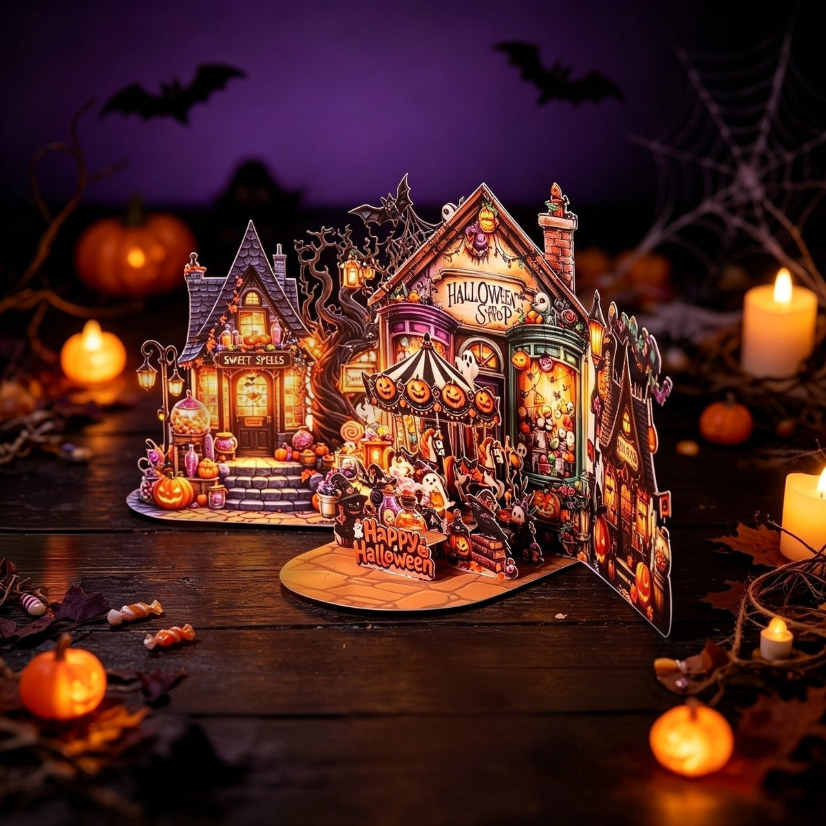 Halloween Double Door Card