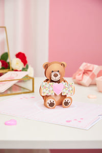 Mother's Day Love Bear 3D Pop Up Card