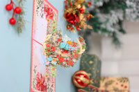 Angel Crescent Moon Greeting Card