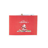 Christmas Santa Claus Jungle Greeting Card