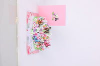 Pink Lily 3D Pop Up Card