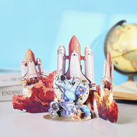 Space Shuttle 3D Pop Up Card