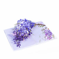 Wisteria Trellis 3D Pop Up Card