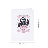 You Hang Up First Pop Up Card