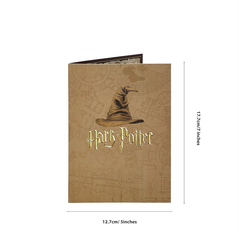 Wizard Hat Kraft Flip Pop Up Card