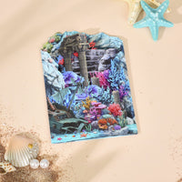 Mermaid Under The Sea World 3D Pop Up Card